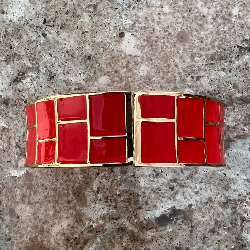 Red and gold bracelet